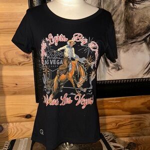 Black Graphic Short Sleeve Tee